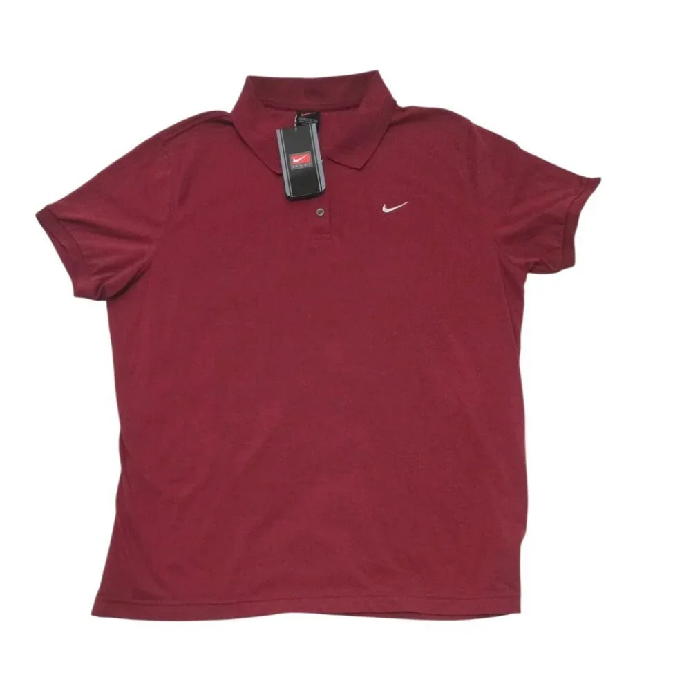 Nike Women's Packable Polo NWT Golf Tennis Pickleball Lightweight XL